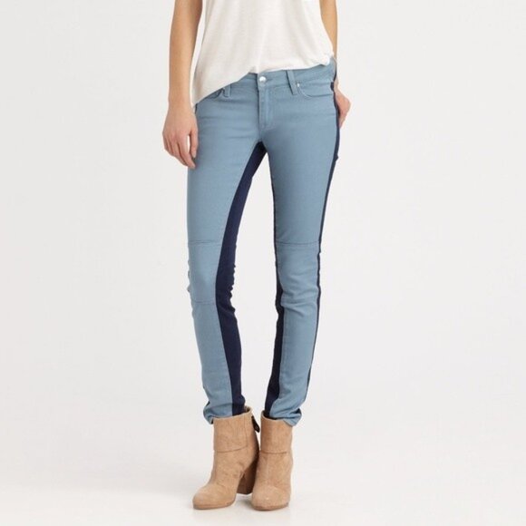 Genetic Denim The Hyde Moto Cigarette Jeans 27" - Picture 2 of 5